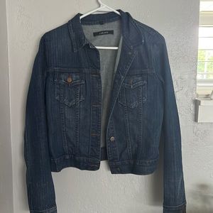 Euc J brand denim jacket size small jean